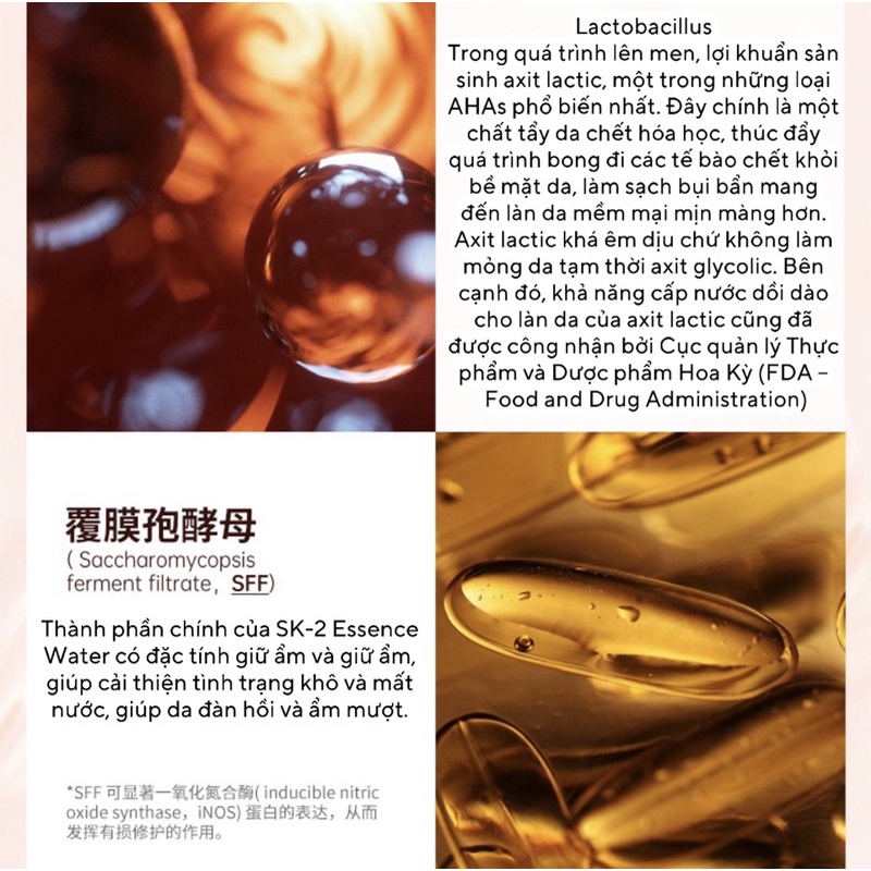 Tinh chất dưỡng da Galactose Yeast Skin Firming Essence 40ml Dưỡng ẩm, dưỡng trắng an toàn nhẹ nhàng