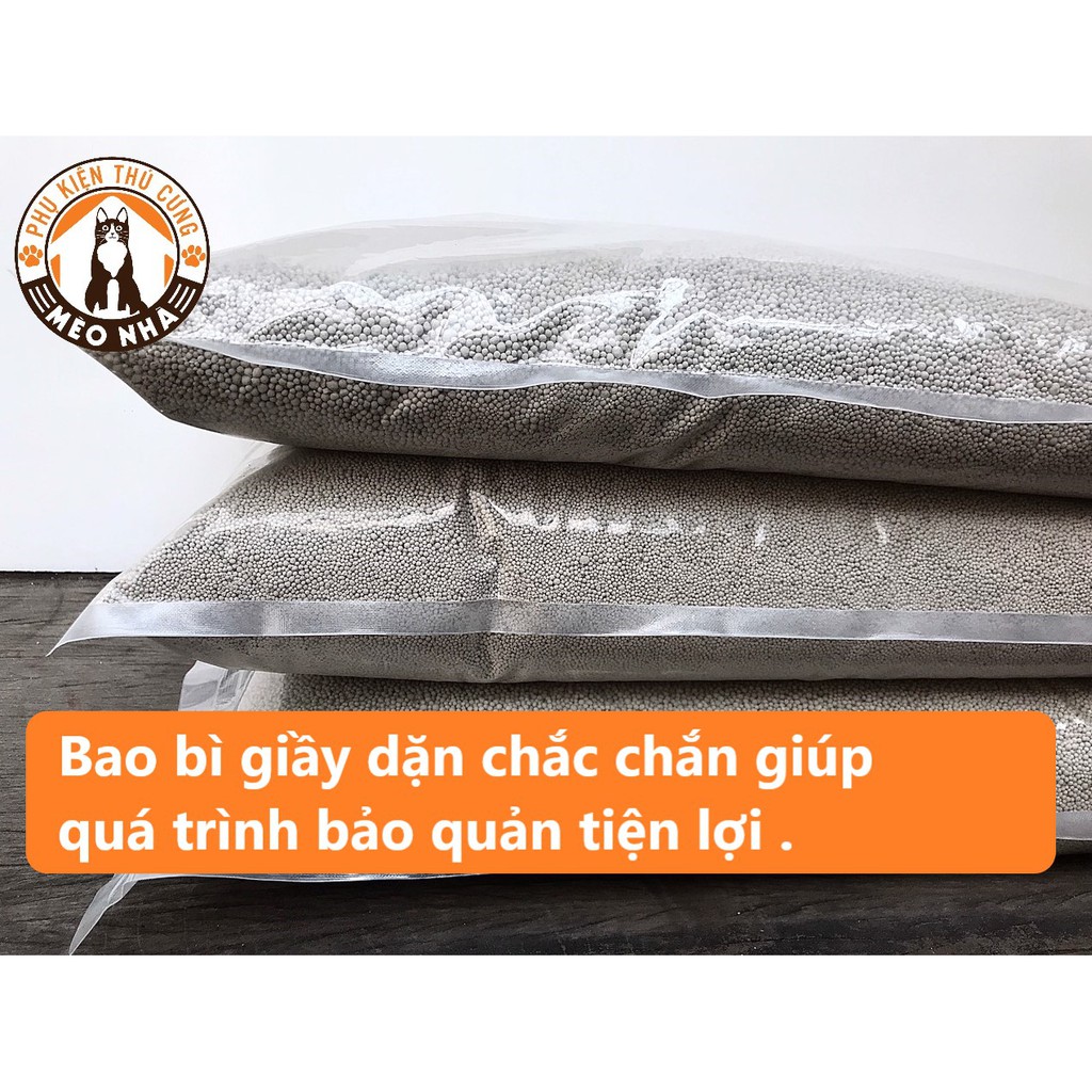 Combo Cát vệ sinh cho Mèo 20kg hàng việt nam 100% hạt nhỏ thơm dịu thích hợp cho Munchkin, Scottish, hamster, thỏ