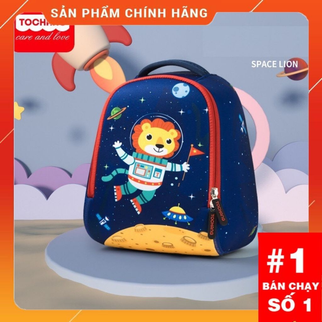 [Mã 267FMCGSALE giảm 8% đơn 500K] Balo TOCHANG Chính Hãng Cao Cấp Cho Bé Mầm Non Siêu Nhẹ Zoo Story Dễ Thương (Mẫu Mới)