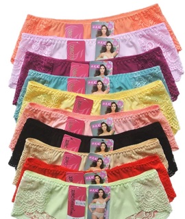 Combo 5 quần lót ren Form trung_#A170