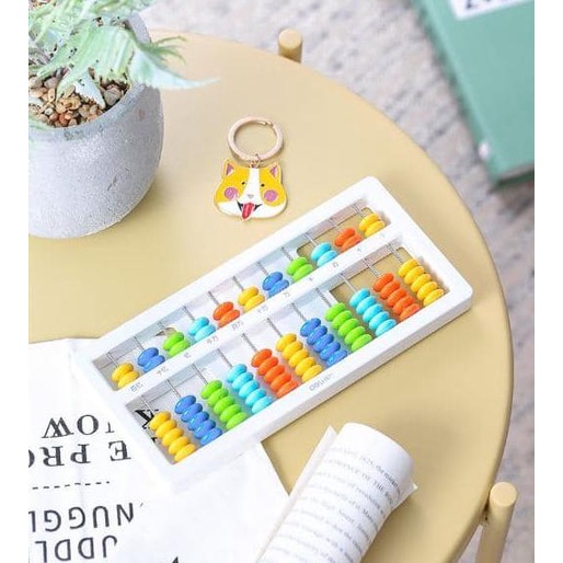 Bàn Tính Abacus Nhiều Màu Mới Nhất Mã 1437