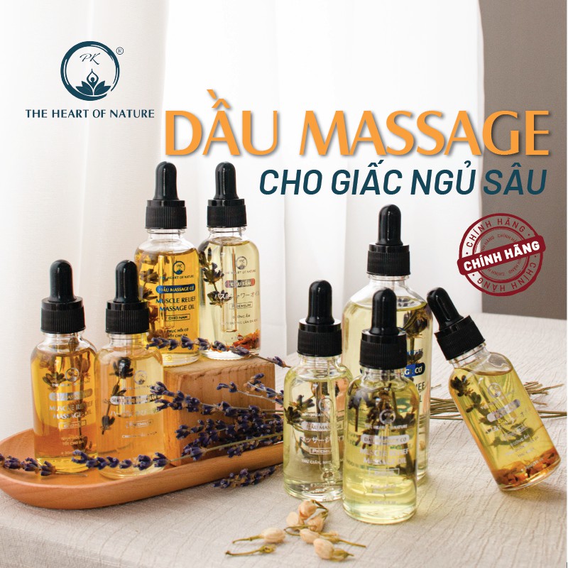 Dầu massage cho giấc ngủ sâu PK - NAM NỮ - 30ml