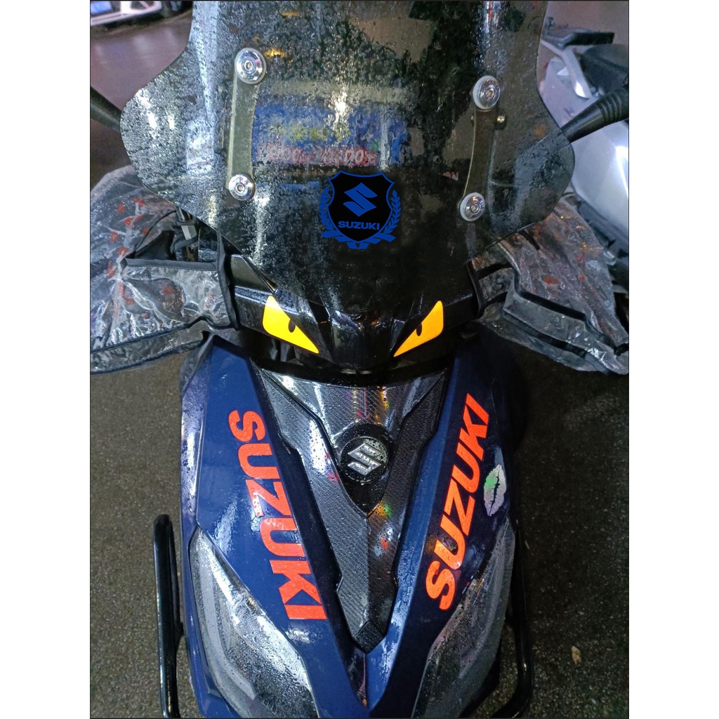Miếng Dán Phản Quang Chống Thấm Nước Trang Trí Xe Mô Tô SUZUKI