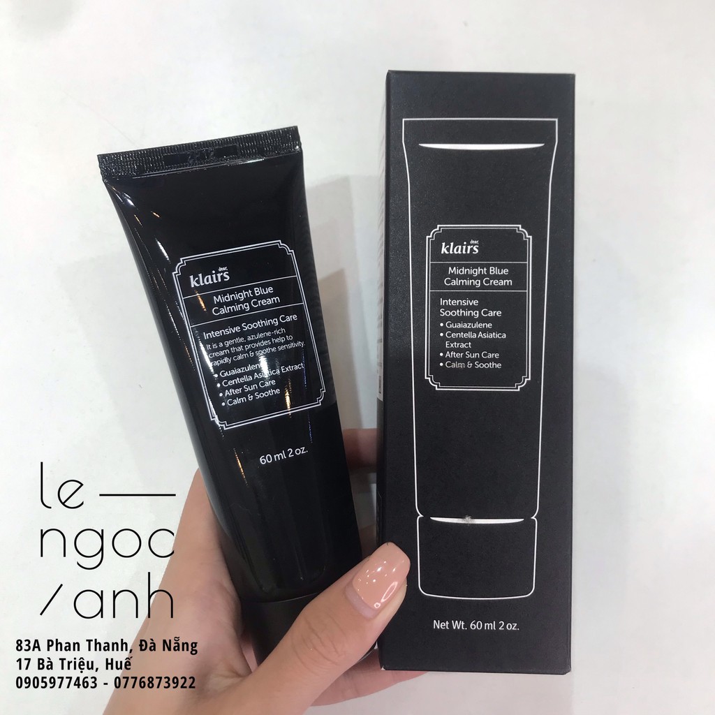 KEM DƯỠNG KLAIRS MIDNIGHT BLUE CALMING 60ML