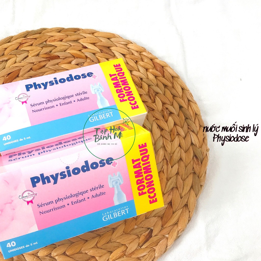 Nước muối Physiodose hộp 40 ống (nội địa)