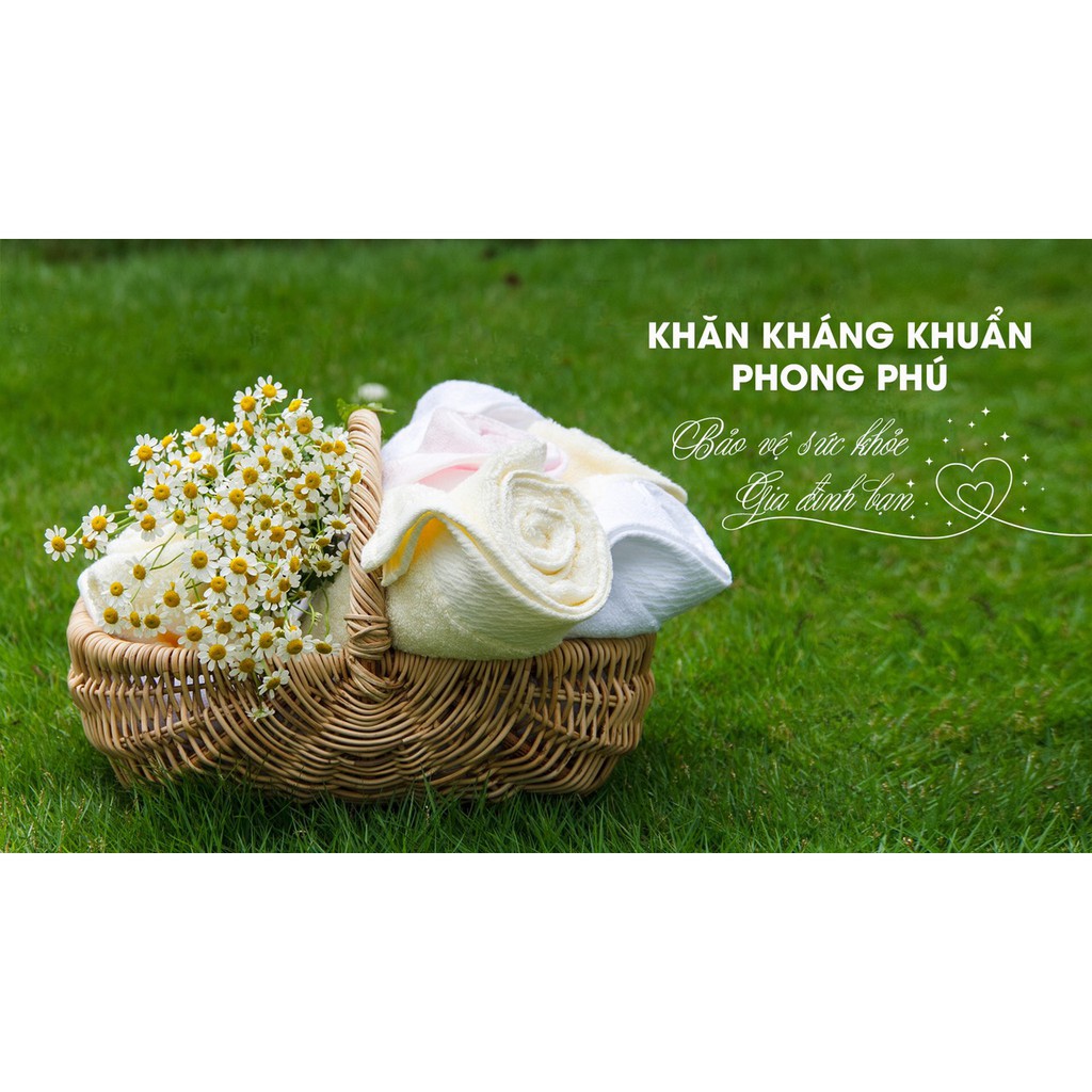 Khăn mặt kháng khuẩn Mollis FM9Z KT 40 x 78 cm