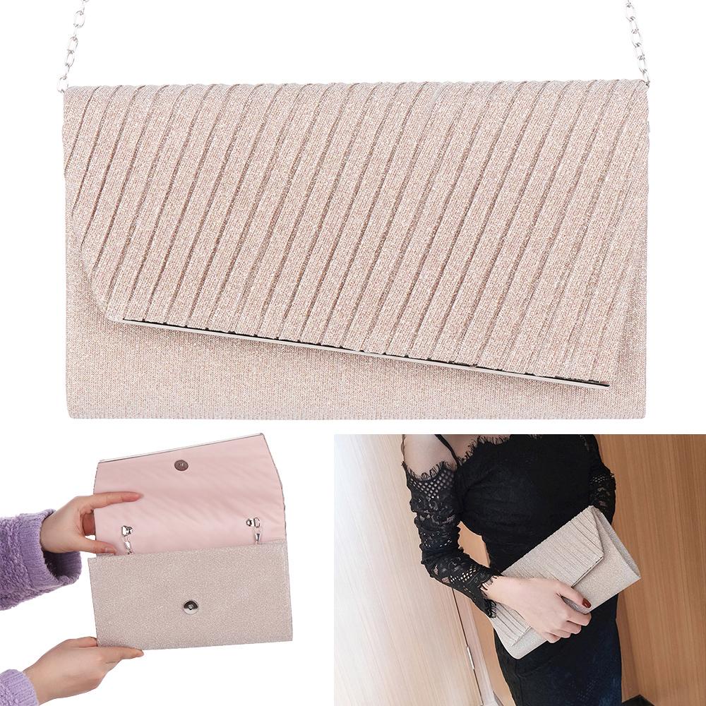 Ví Cầm Tay Vải Satin Cho Nữ