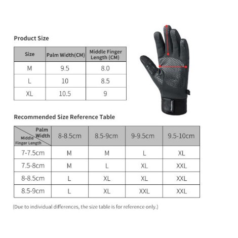 Găng tay chống nước có cảm ứng NatureHike NH19S005-T