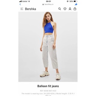Quần baggy bò BSK auth