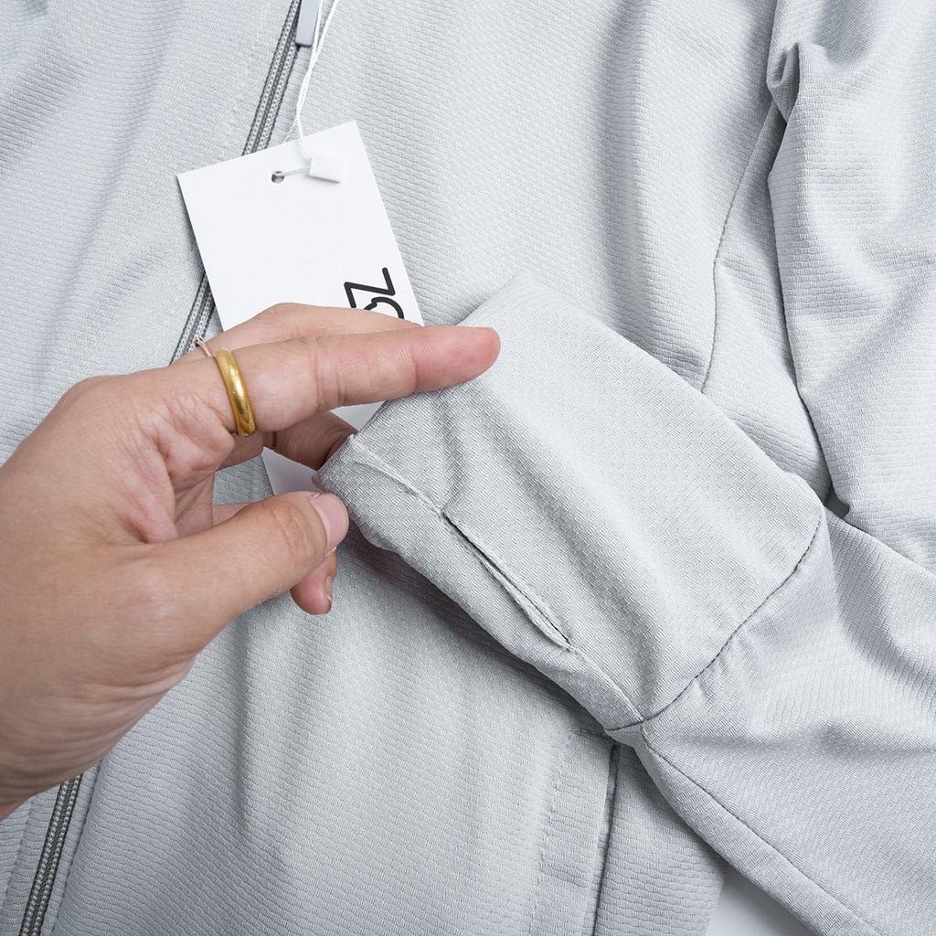 Áo chống nắng nam  chất vải thông hơi có mũ trùm, áo khoác nắng nam dài trùm tay có mũ, Kim Cương Chống Tia UV Thoáng M | BigBuy360 - bigbuy360.vn