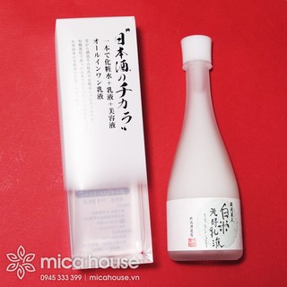 Nước thần dưỡng da Kuramoto Bijin Sake Lotion lên men Nhật Bản
