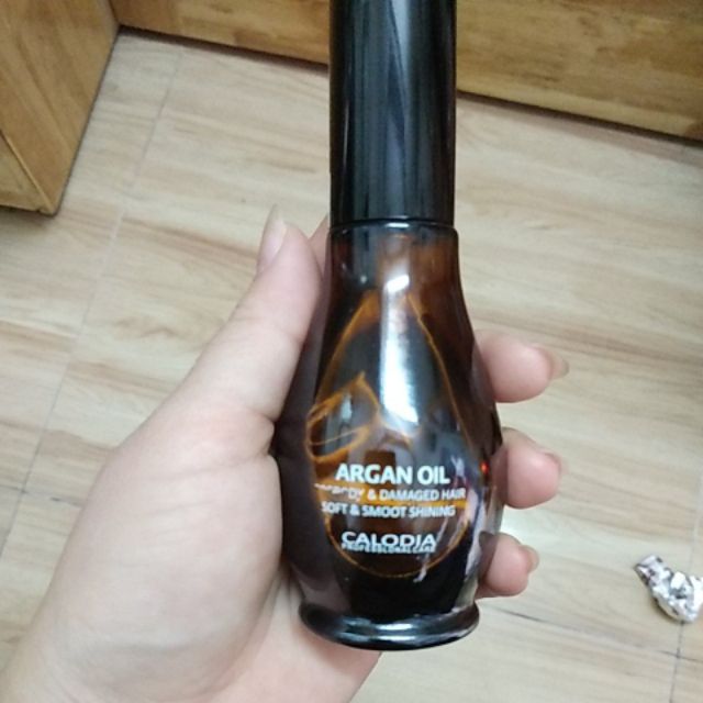 tinh dầu dưỡng tóc calodia argan oil