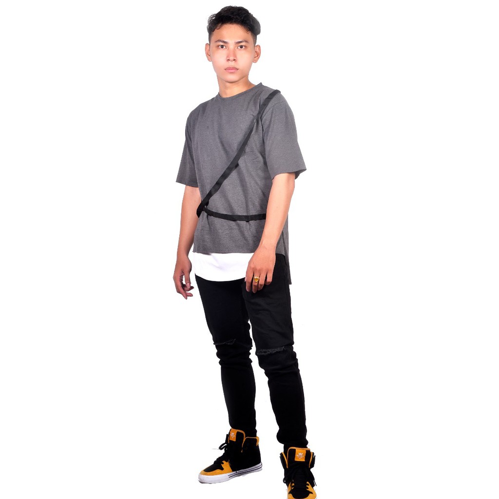 Áo thun Stee Layer V Grey Unisex TSP