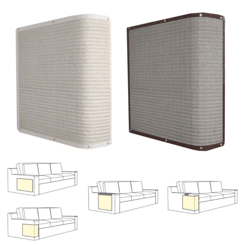 Đệm Lót Ghế Sofa Trái Phải Chống Trầy Xước Dễ Lắp Đặt Cho Mèo May Mắn