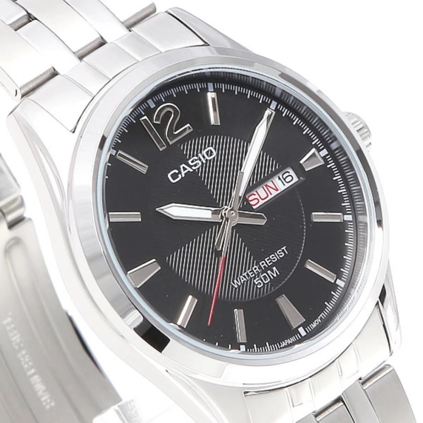 Đồng hồ nam dây kim loại Casio chính hãng Anh Khuê MTP-1335D-1AVDF