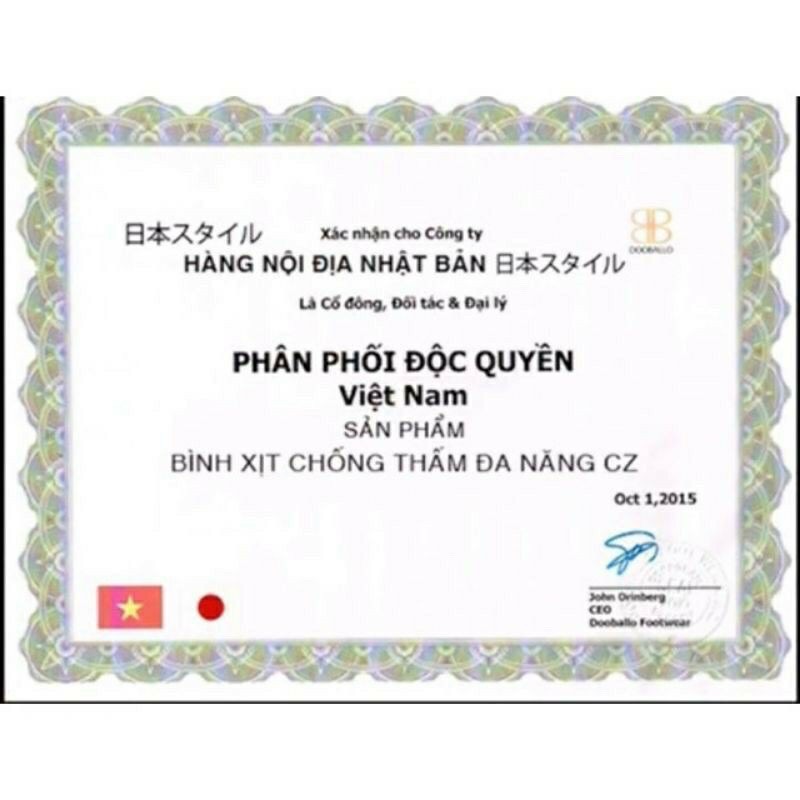 Bình xịt chống thấm thế hệ mới