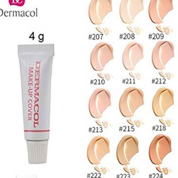 (hàng Mới Về) Mẫu Thử Dermacol Chính Hãng 4gram