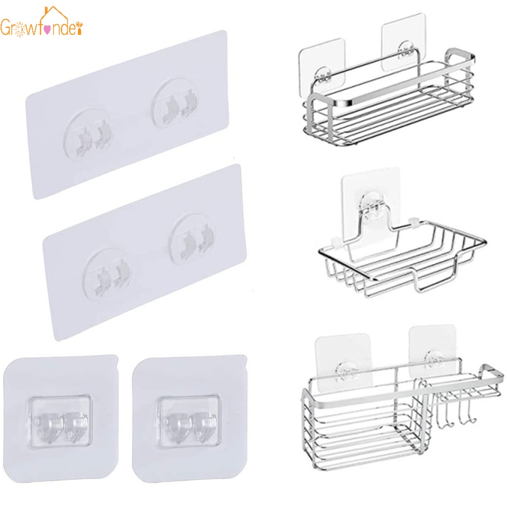 1 Móc Dán Tường Trong Suốt Có Giác Hút Tiện Dụng