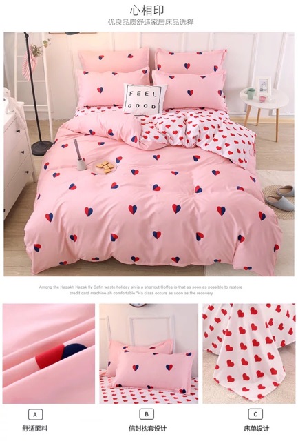 FREESHIP 99K TOÀN QUỐC_MẪU BÁN CHẠY- SET CHĂN GA GỐI COTTON POLY NHẬP KHẨU. Free bo chun mọi kích thước