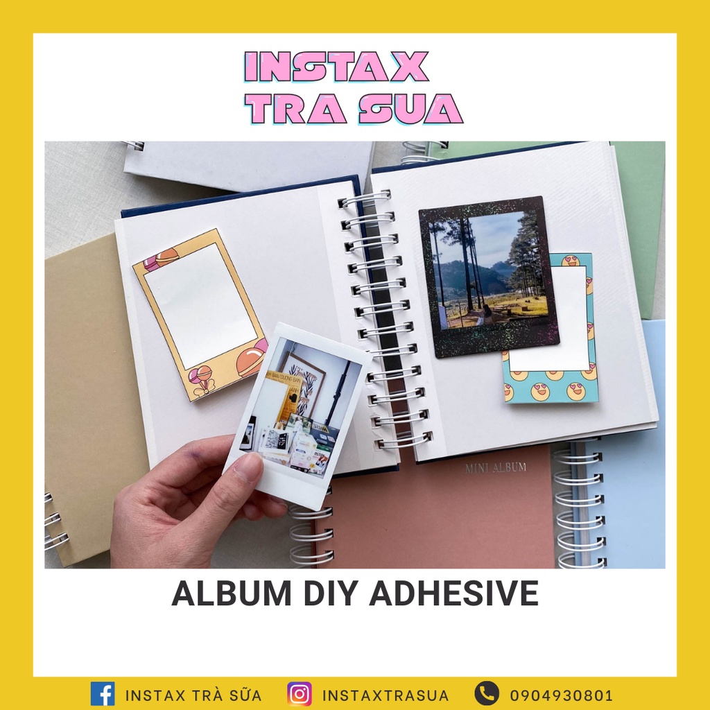 Album dán ảnh - Adhesive photo album