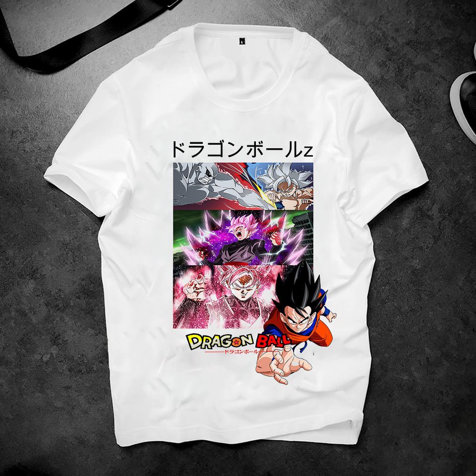 Áo thun form rộng unisex hình GoKu chất vải đẹp2019ts742