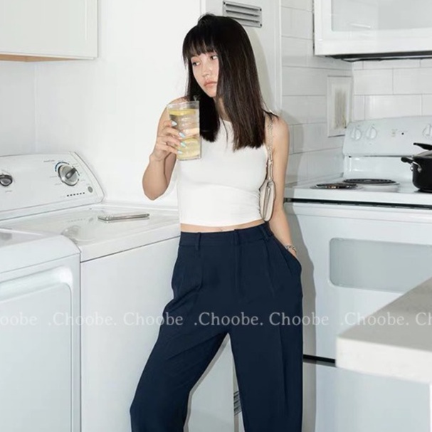 Áo croptop nữ C03 sát nách  kiểu ôm body tank top vải cotton co giãn tốt