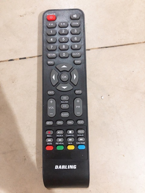 Remote Điều Khiển TiVi Led LCD Smart TV Darling