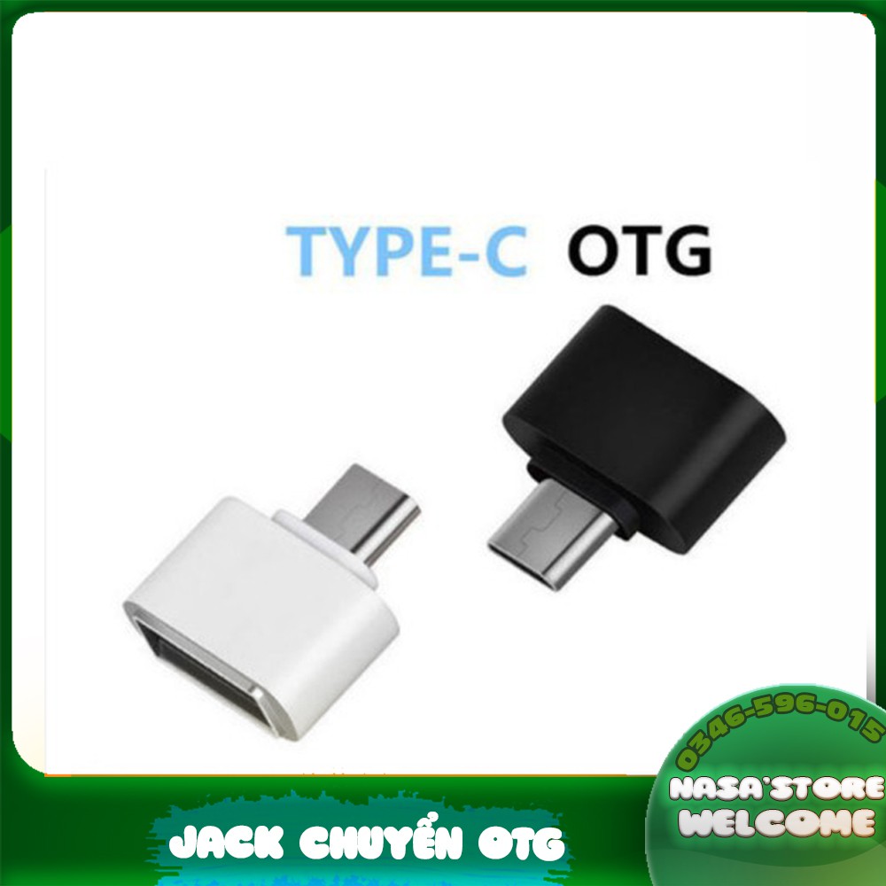🏅🏅 JAck chuyển Otg Type C  Cáp Otg Micro USB Cáp Otg iphone