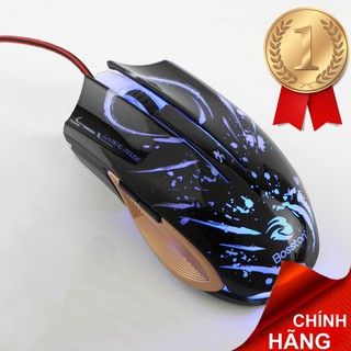 Chuột bosston gm100 led chuyên game - chính hãng phân phối