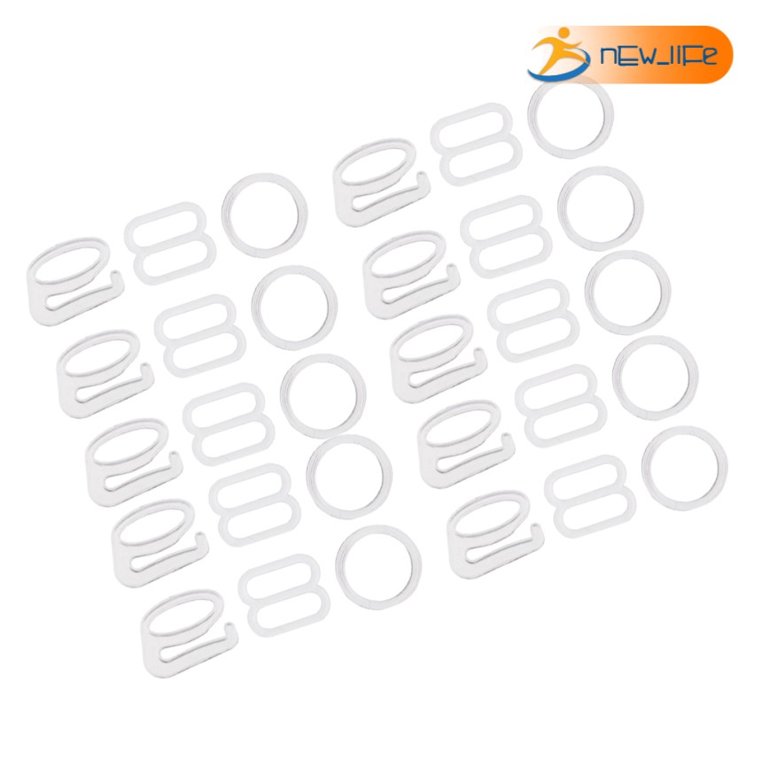 Set 20 Móc Cài Chữ O Điều Chỉnh Dây Áo Ngực