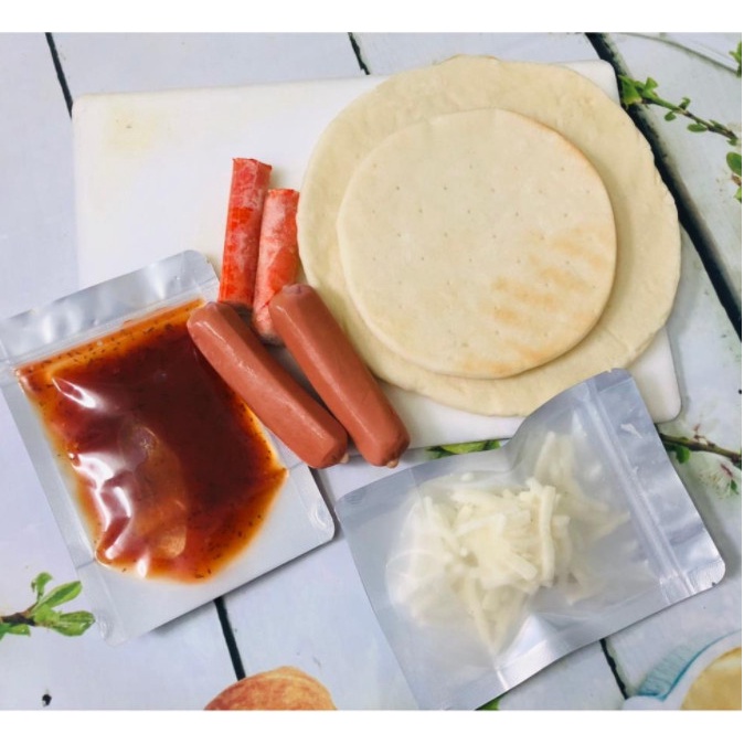 Đế bánh Pizza + Nguyên liệu làm bánh đủ size