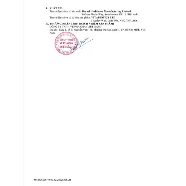 VIÊN BỔ SUNG SẮT FEROGLOBIN B12 HỘP 30V