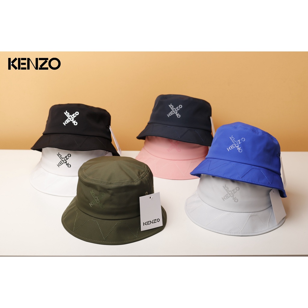 Nón Bucket KEN ZO 2022 Phiên bản màu đặc biệt • Chất liệu vải cotton Denim
