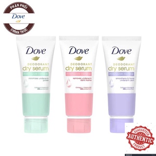 Kem Khử Mùi Tinh Chất Serum Sáng Mịn Dove Deodorant Dry Serum Collagen 50ml
