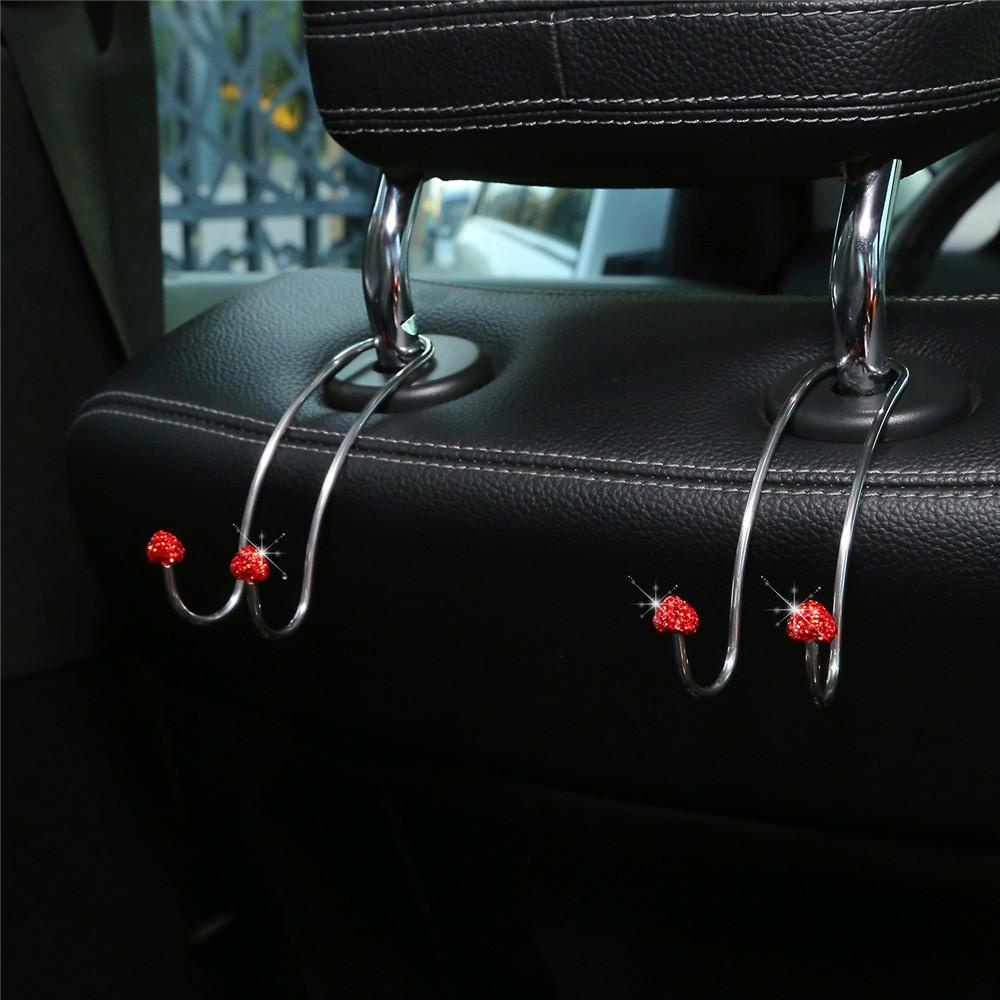 Bộ 2 Móc Treo Đồ Gắn Ghế Sau Xe Hơi Lấp Lánh Siêu Bền Tiện Dụng