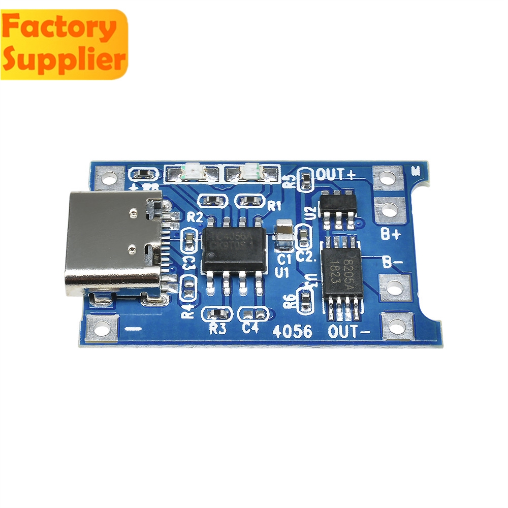 Bảng Mạch Sạc Pin Lithium Type-C Usb 5v 1a 18650 Tp4056 1a Li-Ion | BigBuy360 - bigbuy360.vn