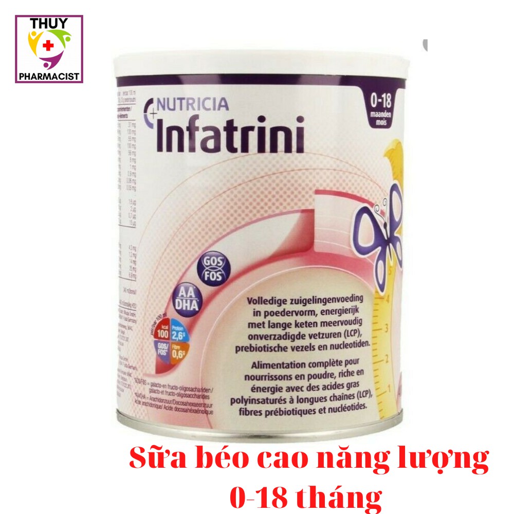 ✅ [Chính hãng] Sữa Infatrini Đức nội địa lon 400g hsd 2022 - sữa béo cao năng lượng cho bé 0-18 tháng tuổi