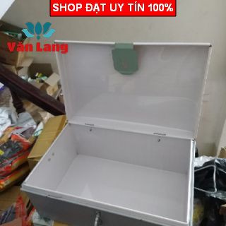Hòm tôn dày đẹp size 21cm x 33cm x 15cm