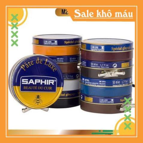 HÀNG CÓ SẴN 2 Xi đánh bóng giày Saphir Pate De Luxe BDC Pháp 50ml (XDG04)