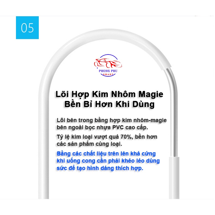 Kẹp Điện Thoại, Giá Đỡ Điện Thoại iPad Được Làm Bằng Hợp Kim Nhôm Magie Cứng Cáp Có Thể Uốn Cong Mọi Hướng Và Xoay 360độ