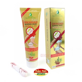 Kem massage nóng tan mỡ bụng NB 150g