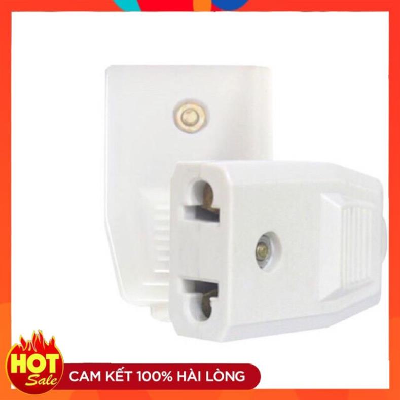 Phích Nối Âm Loại Tốt Thi Công Tiện Dụng - Phích Âm - Ổ Cắm Đơn Có Dây Loại Tốt