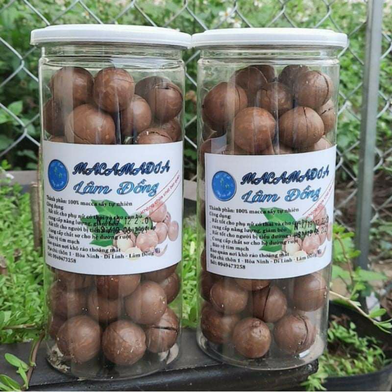 500g hạt macca sạch organic sạch Di Linh Lâm Đồng loại nhất