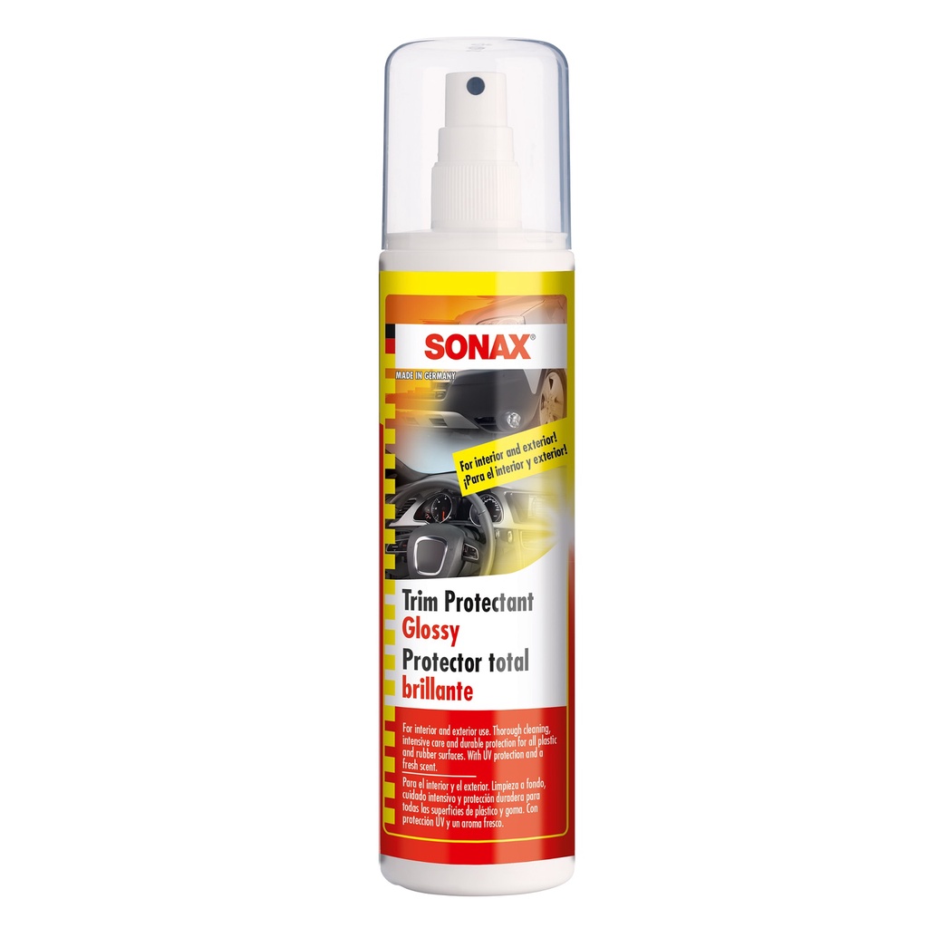 Chai xịt làm sạch và bảo dưỡng nhựa, gỗ nội thất xe Sonax 380041 300ml - Chống rạn nứt, bạc màu, chống tia UV