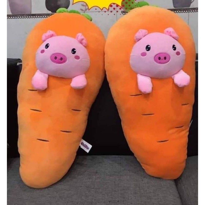 Gối ôm carot hkm tã unidry ( 65cm)