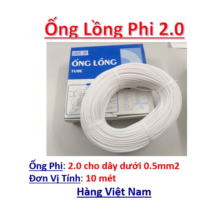 Ống lồng đầu cốt ✴️VIP✴️ ống in nhãn đánh dấu đầu cos dây điện LM-TU giá tốt
