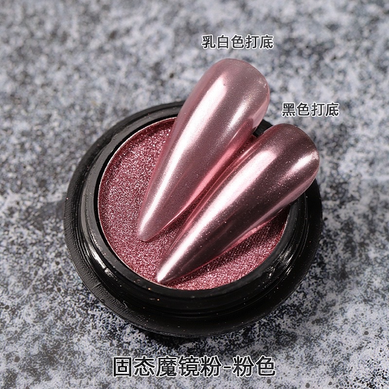 Bột tráng gương nail