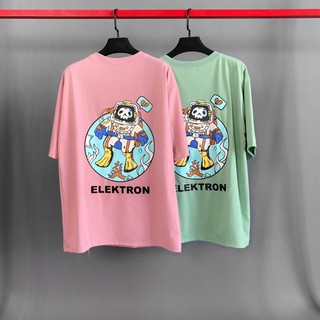 Áo Thun Tay Lửng Unisex ELEKTRON