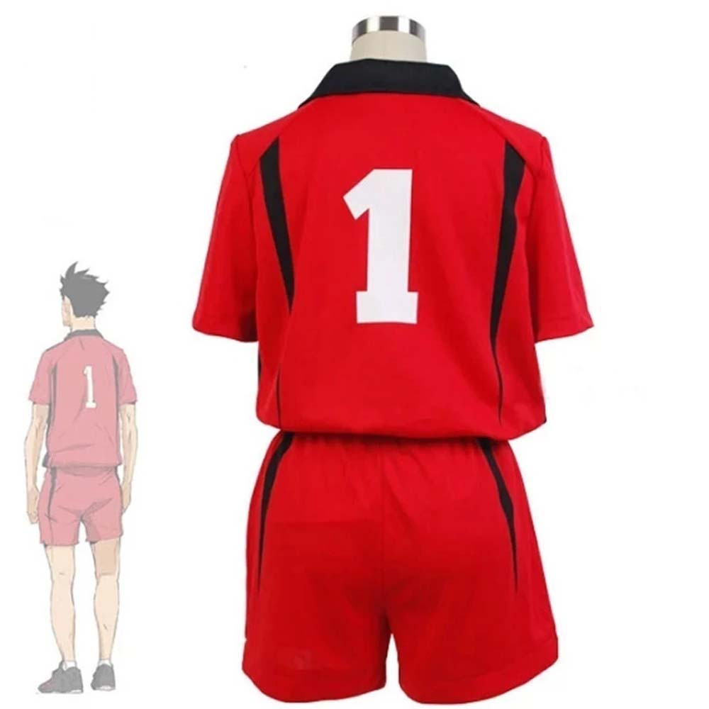 Set Đồ Thể Thao 2life Gồm Áo Thun Tay Ngắn + Quần Short In Hình Anime Haikyuu! Nekoma | BigBuy360 - bigbuy360.vn