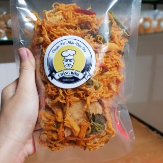 Combo 2 cơm cháy lắc khô gà